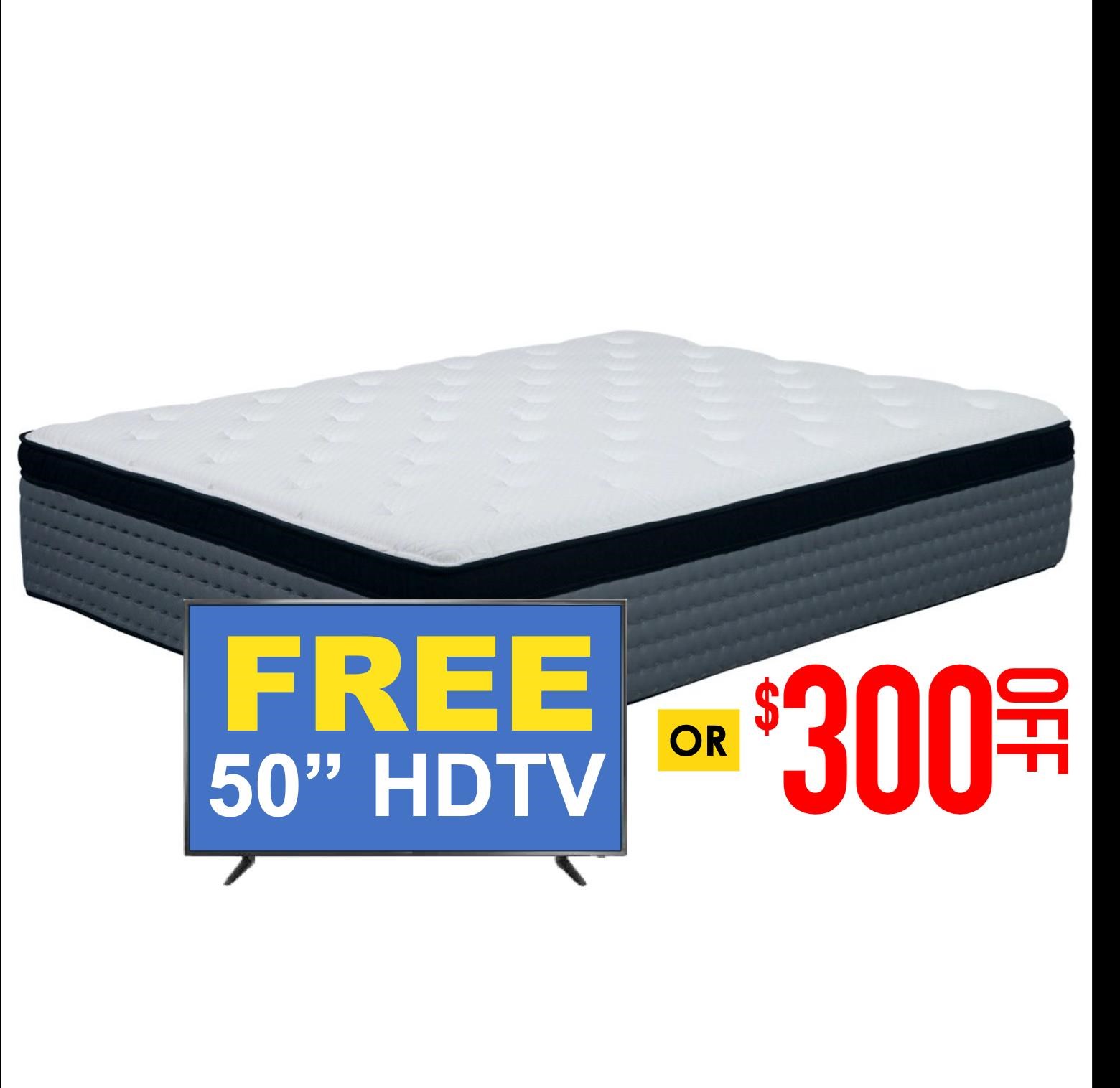 Sleep Shop Mattress Graphene Elite Firm DLGRFM1080 King Firm Euro Top